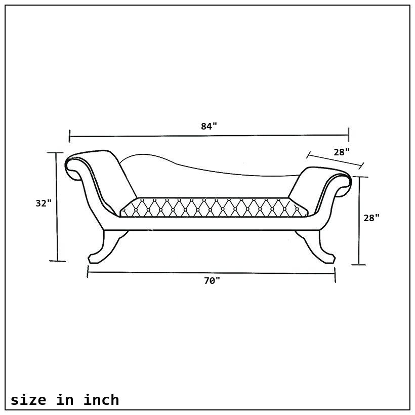 Diwan cot 2024 standard size