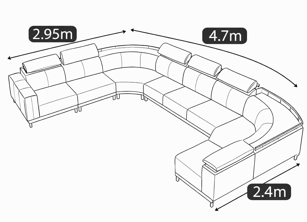 c shaped sofa 1