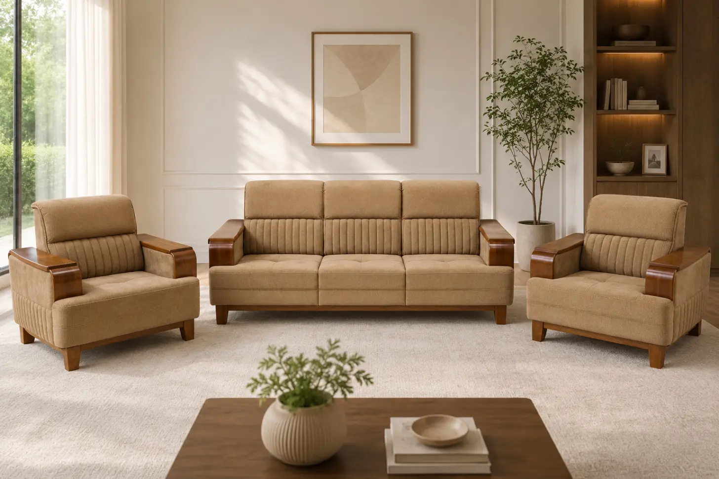 full covered 3+1+1 sofa 1 full covered 3+1+1 sofa 1