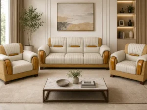 full covered 3+1+1 sofa 1