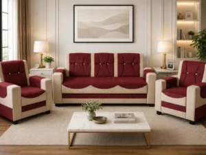 full covered 3+1+1 sofa 1