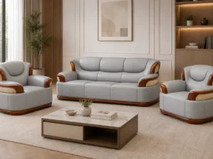 full covered 3+1+1 sofa 1
