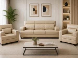 full covered 3+1+1 sofa 1
