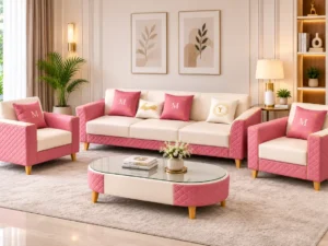 full covered 3+1+1 sofa 1