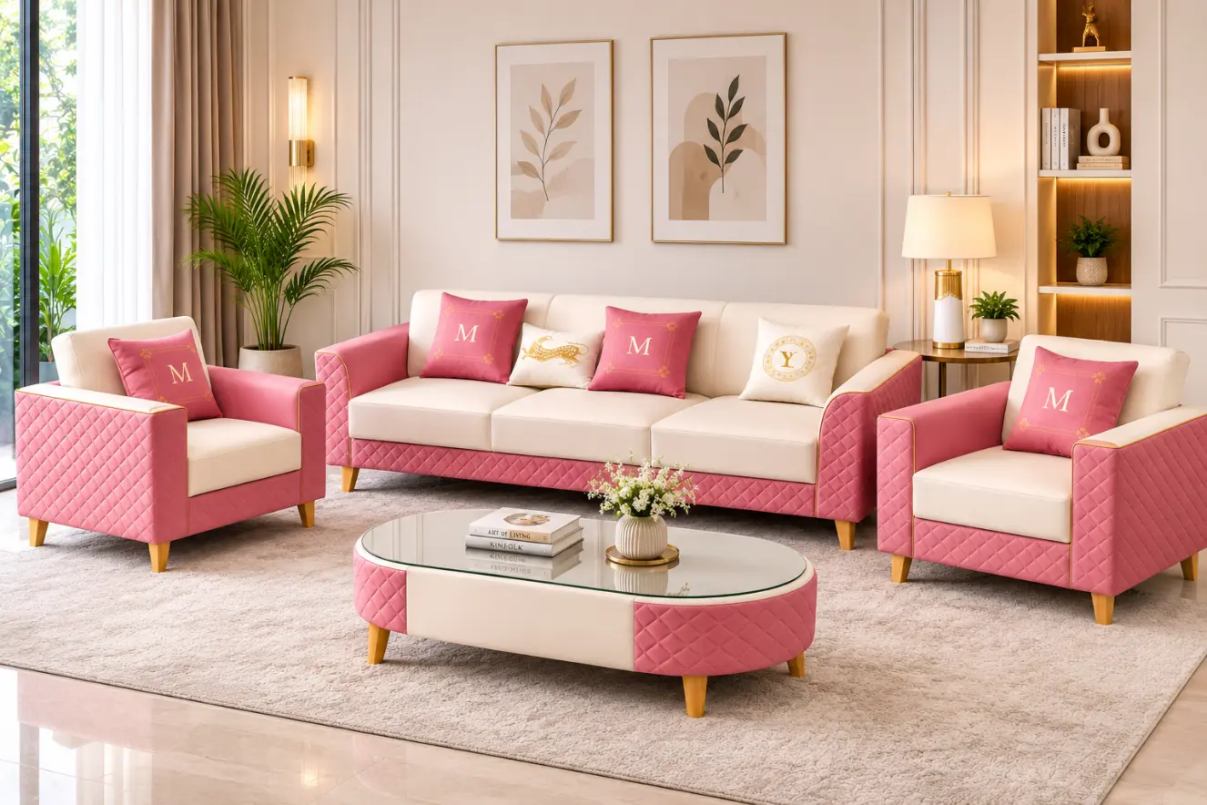 full covered 3+1+1 sofa 1 full covered 3+1+1 sofa 1