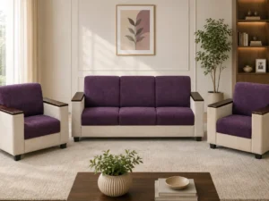 full covered 3+1+1 sofa 1