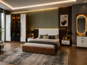 imperio 4 door bed set hydraulic storage