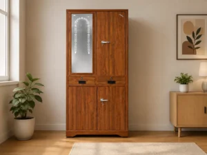 economy two door steel almirah
