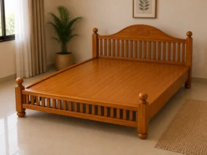 premium acacia wood cot 3