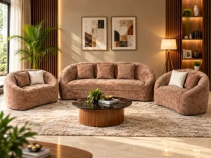 mari gold 3 1 1 full covered sofa